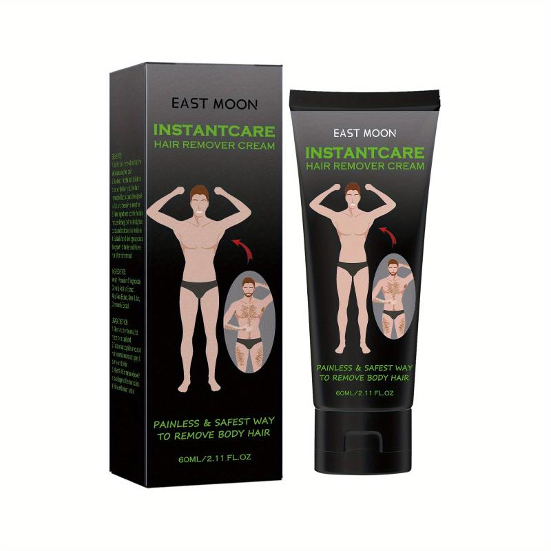 Men's Hair Removal Cream Gentle Non-Irritating for Armpits Legs Arms Chest 60ml