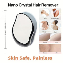 Crystal Hair Eraser Painless Hair Removal Exfoliation Tool