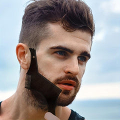 Beard Shaping Set with Razor and Scissors