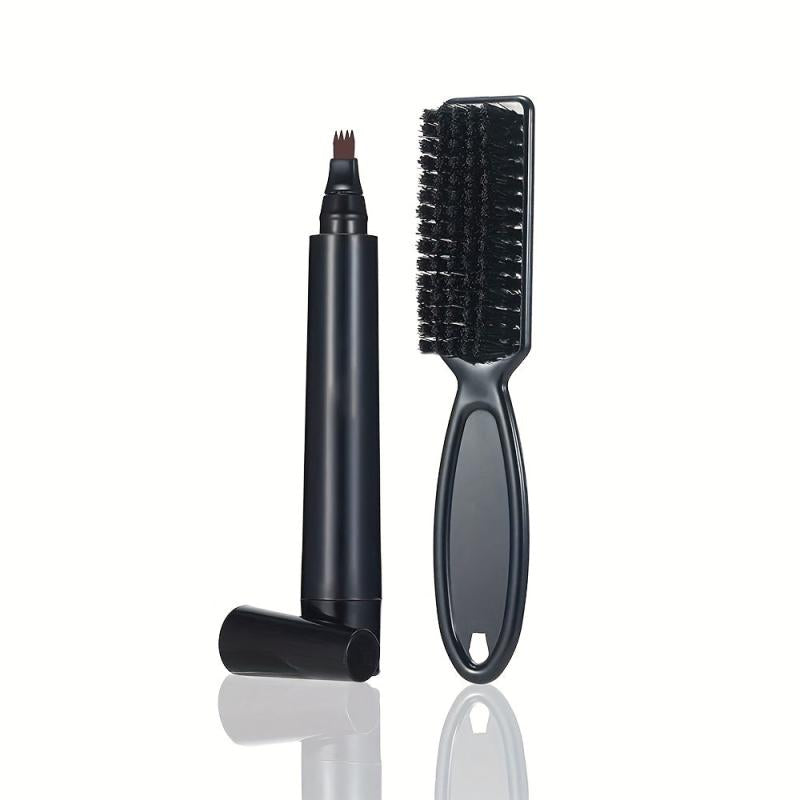 Beard Filling Pen Kit with Brush - Waterproof Shaping Tools