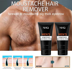 Men Intimate Hair Removal Cream Soothing Painless Bikini Hair Remover