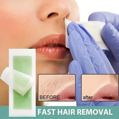 Wax Strips Hair Removal Portable Depilatory Wax Paper 30 Pcs
