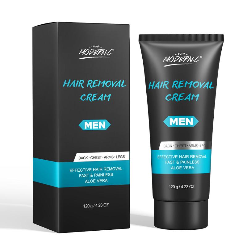 Men Hair Removal Cream Painless Hair Remover Soothing Unwanted Male Body Hair
