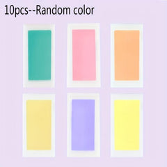 10pcs Lip Hair Removal Wax Strips Hypoallergenic All Skin Types