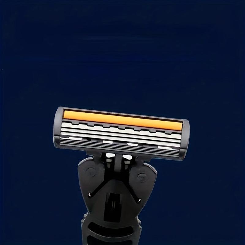 Plastic Safety Razor with Anti-Slip Handle for Men and Women