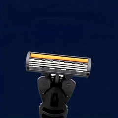 Plastic Safety Razor with Anti-Slip Handle for Men and Women