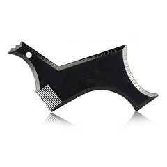 Men's Beard Styling Template Beard Comb for Shaping and Care