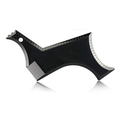 Men's Beard Styling Template Beard Comb for Shaping and Care
