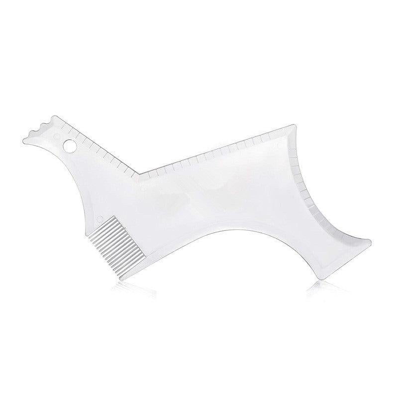 Men's Beard Styling Template Beard Comb for Shaping and Care