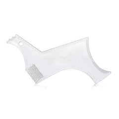 Men's Beard Styling Template Beard Comb for Shaping and Care