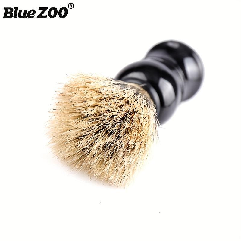 Hand Crafted Shaving Brush Plastic Handle Hair Salon Neck Sweep Brush
