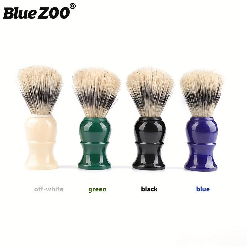 Hand Crafted Shaving Brush Plastic Handle Hair Salon Neck Sweep Brush