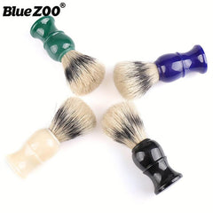 Hand Crafted Shaving Brush Plastic Handle Hair Salon Neck Sweep Brush