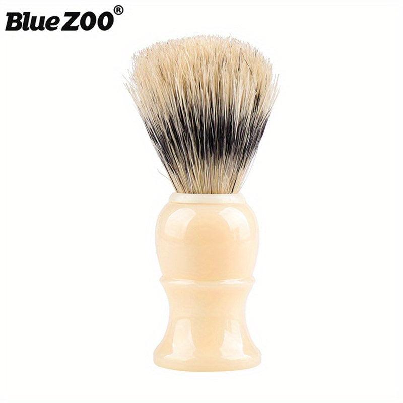 Hand Crafted Shaving Brush Plastic Handle Hair Salon Neck Sweep Brush