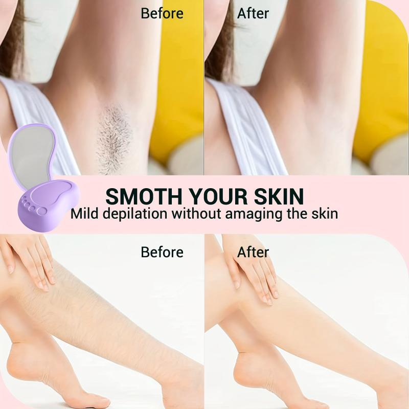 Hair Removal Crystal Hair Eraser For Smooth Legs, Back & Arms