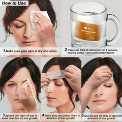 Organic Sugar Wax For Sensitive Skin - At-Home Waxing Kit