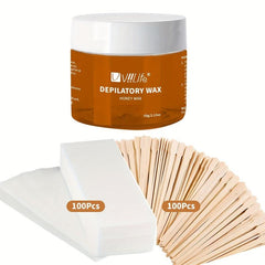 Organic Sugar Wax For Sensitive Skin - At-Home Waxing Kit