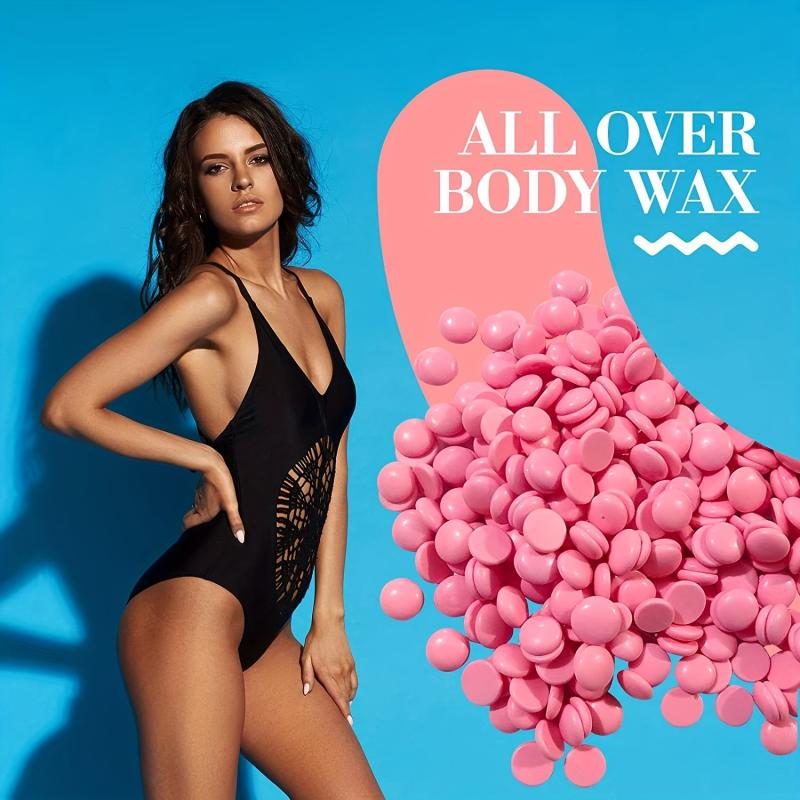 Hard Wax Beans For Hair Removal At Home - Full Body Facial Brazilian Bikini Legs