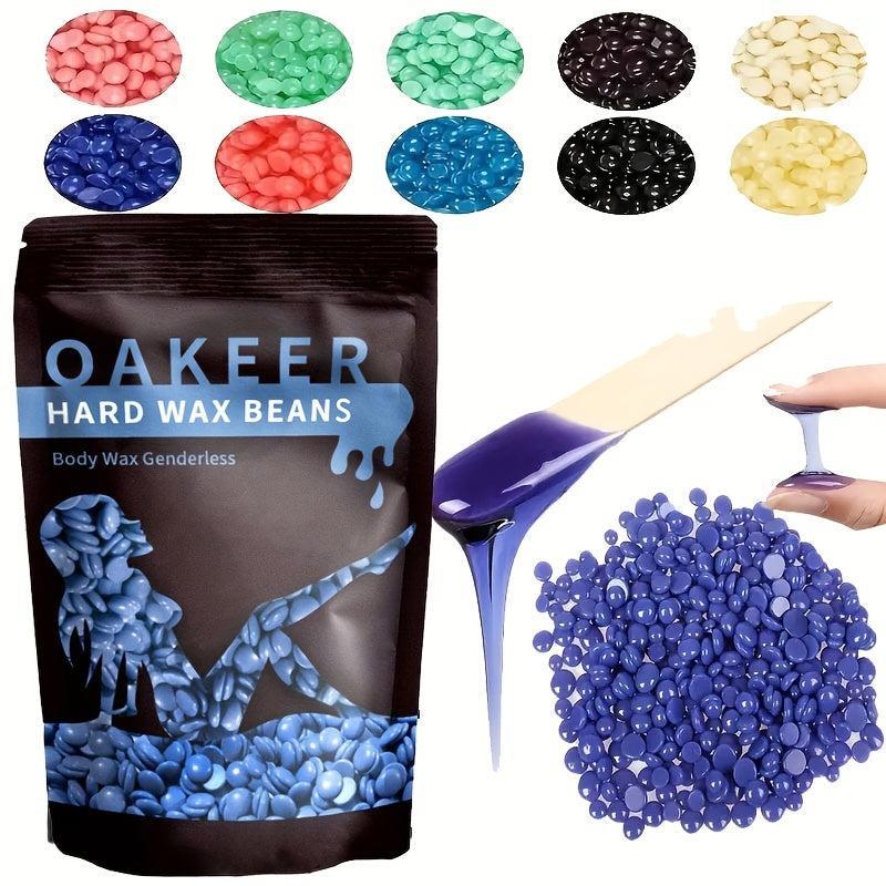 Hard Wax Beans For Hair Removal At Home - Full Body Facial Brazilian Bikini Legs