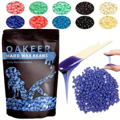 Hard Wax Beans For Hair Removal At Home - Full Body Facial Brazilian Bikini Legs
