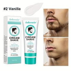 Men's Natural Shaving Cream Softens Beard for Easy Shaving
