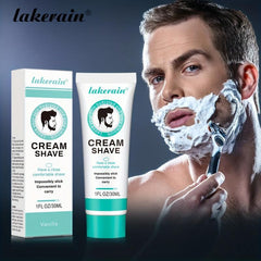 Men's Natural Shaving Cream Softens Beard for Easy Shaving