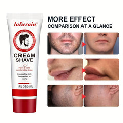 Men's Natural Shaving Cream Softens Beard for Easy Shaving