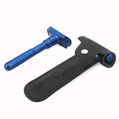 Leather Razor Safety Cover Double Edge Protector Case Barber Razor Sheath