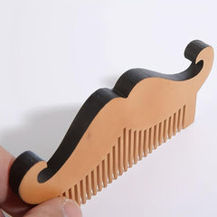 1PC Beard Comb Anti Static And Unentangled With Beard Shape