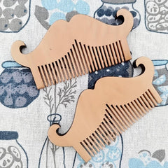 1PC Beard Comb Anti Static And Unentangled With Beard Shape