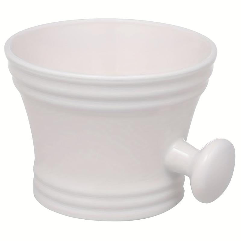 Men's Plastic Shaving Bowl With Handle Soap Bowl Hairdressing Cleaning