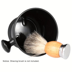 Men's Plastic Shaving Bowl With Handle Soap Bowl Hairdressing Cleaning