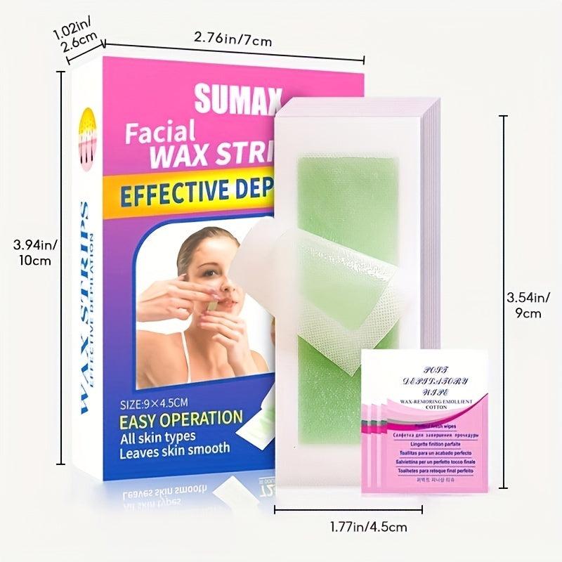 Hair Removal Kit Facial Hair Removal Wax Strips