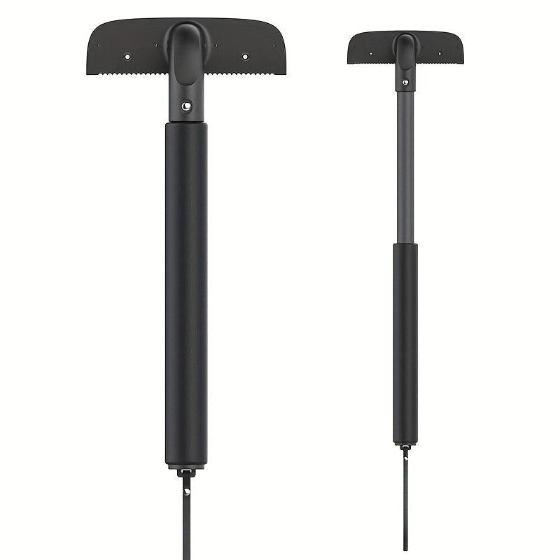 Men's Back Hair Removal Razor Adjustable Handle Safe Painless Wet Dry Use