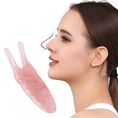 Amber Nose Massager Beeswax Nose Scraper Facial Massage Tool