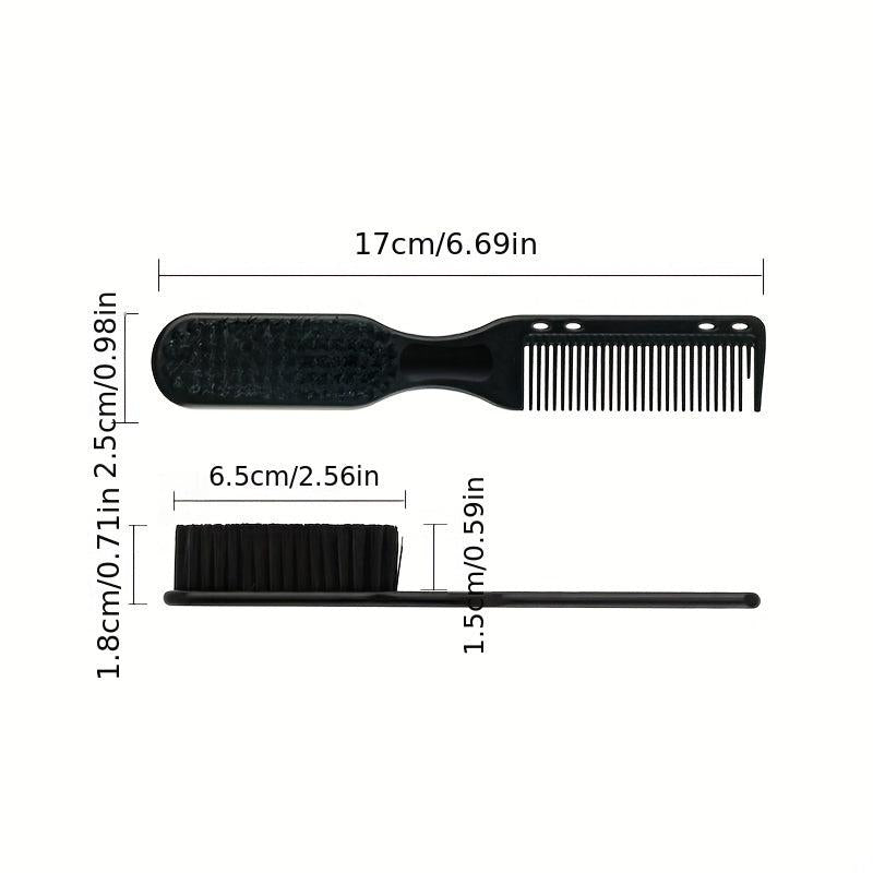 Barber Comb Brush Portable Cleaning Brush Beard Brush for Beard Sweeping