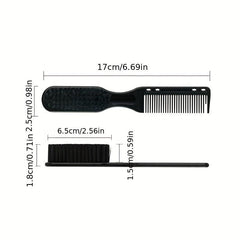 Barber Comb Brush Portable Cleaning Brush Beard Brush for Beard Sweeping