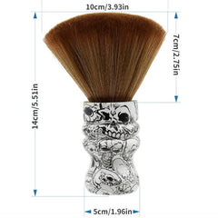 Skull Handle Shaving Brush for Men