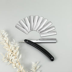 Men's Folding Beard Comb Razor Holder 10 Blades