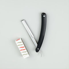 Men's Folding Beard Comb Razor Holder 10 Blades