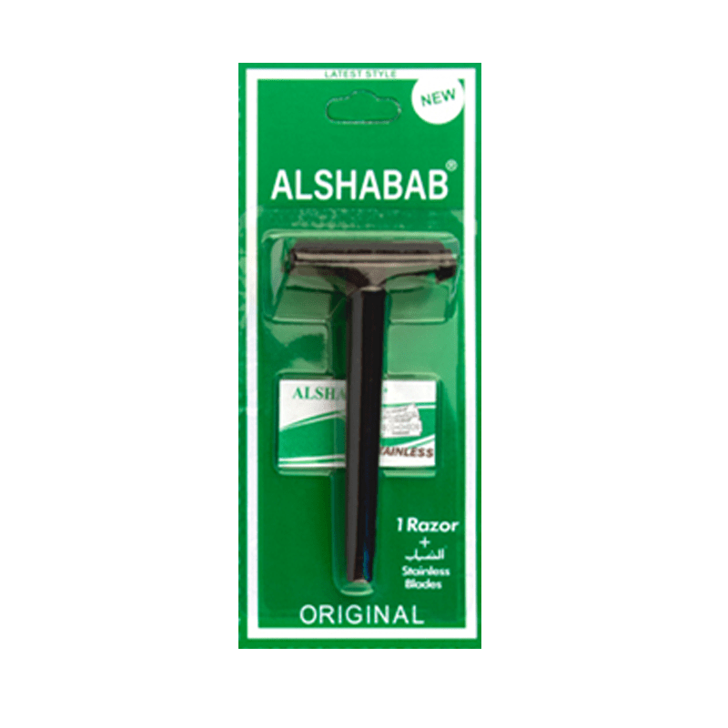 Men's Double Edge Safety Razor with 6 Options Precision Hair Removal Tool