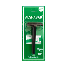 Men's Double Edge Safety Razor with 6 Options Precision Hair Removal Tool