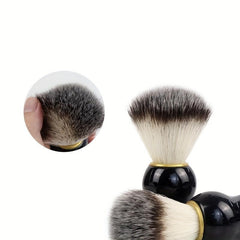 Vintage Beard Brush Scraper for Men Soft Hair Cleaning