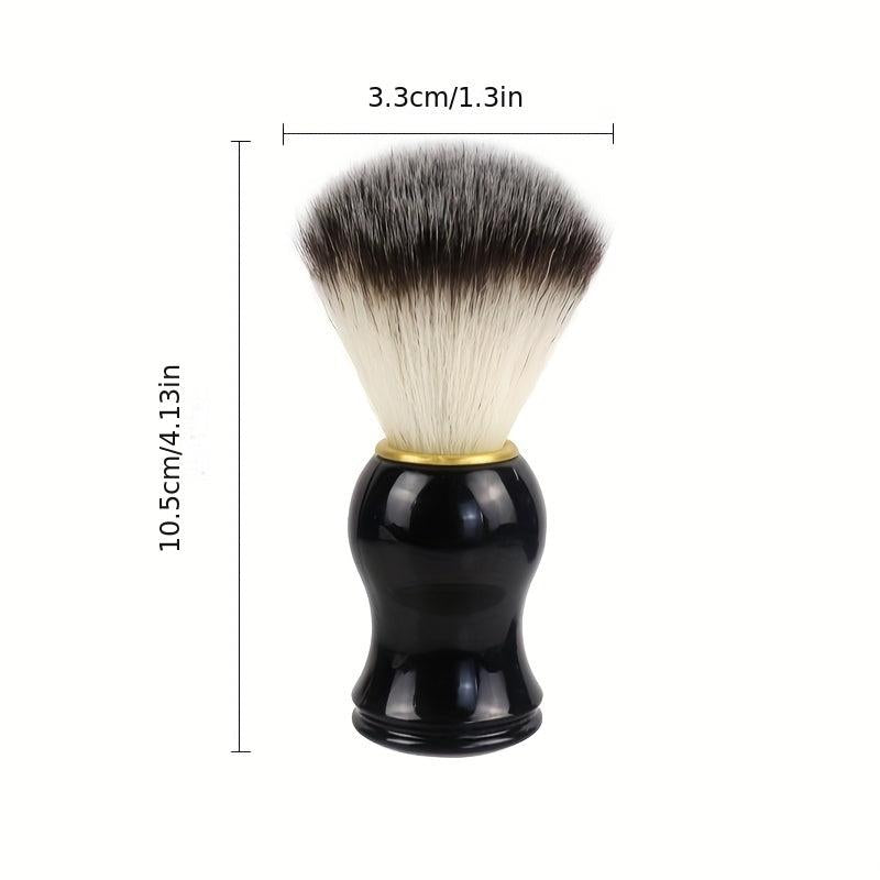 Vintage Beard Brush Scraper for Men Soft Hair Cleaning