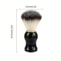Vintage Beard Brush Scraper for Men Soft Hair Cleaning