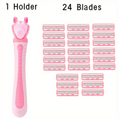 Women's Triple Blades Razor Set