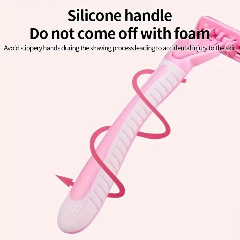 Women's Triple Blades Razor Set