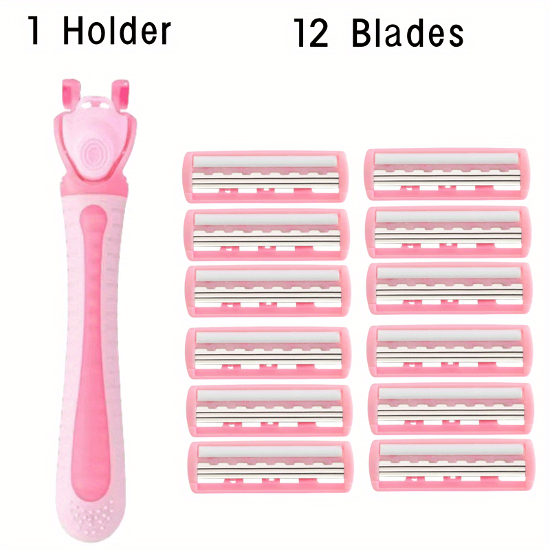 Women's Triple Blades Razor Set