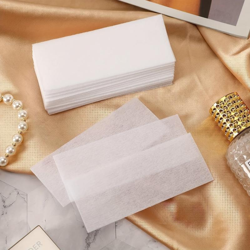 100 Pcs Non Woven Wax Strips Hair Removal