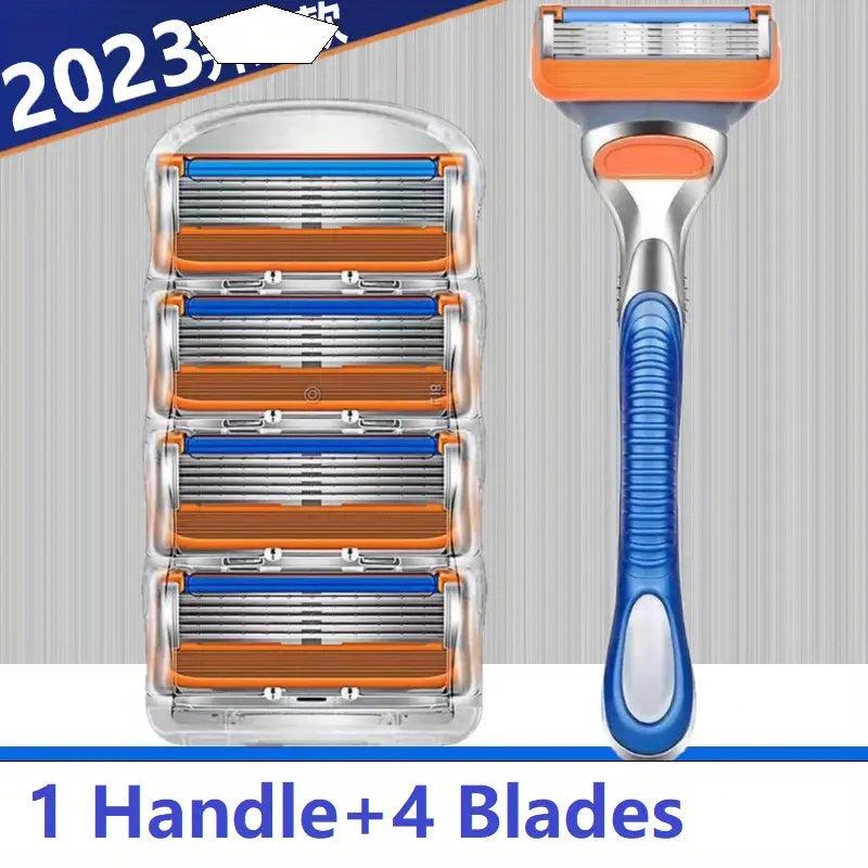 Classic Safety Razor Set - Stainless Steel Blades - Men and Women